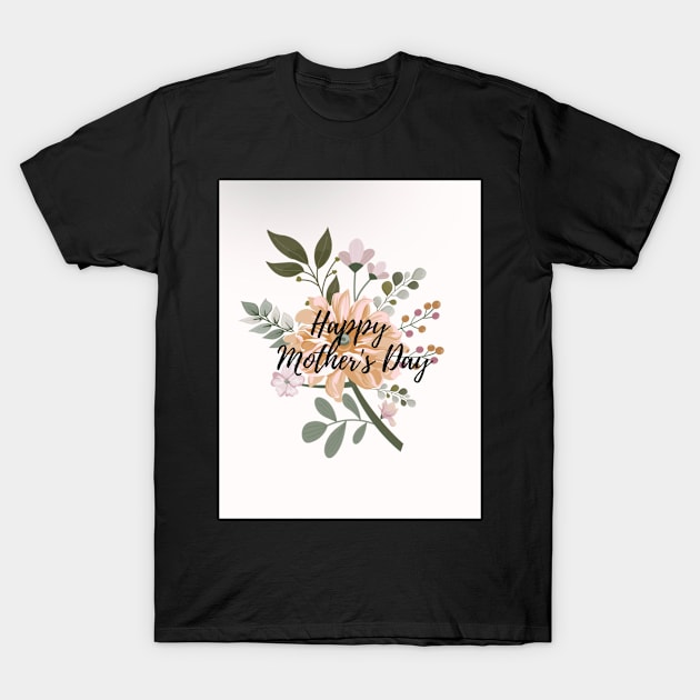 Mothers day bouquet design T-Shirt by BlossomShop